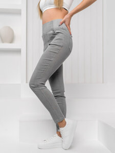 Women's Denim Leggings Grey Bolf S111