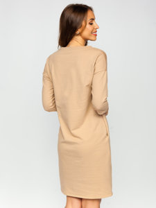 Women's Dress Beige Bolf 633