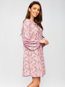 Women's Floral Dress Violet Bolf 3019