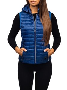 Women's Gilet Navy Blue Bolf AB042