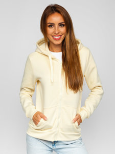 Women's Hoodie Ecru Bolf W03B