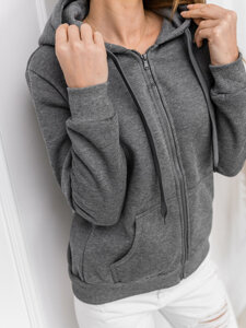 Women's Hoodie Graphite Bolf W03BA