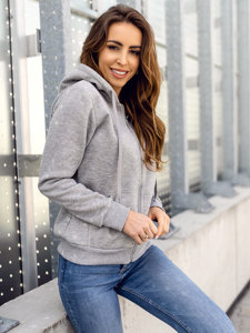 Women's Hoodie Grey Bolf W03B