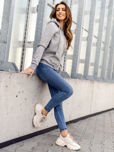 Women's Hoodie Grey Bolf W03B