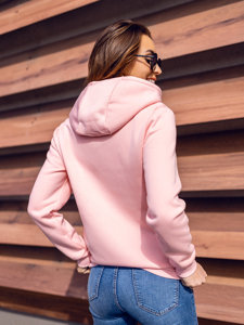 Women's Hoodie Light Pink Bolf W03B-56