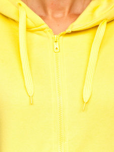 Women's Hoodie Light Yellow Bolf W03B