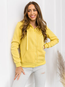 Women's Hoodie Light Yellow Bolf W03BA