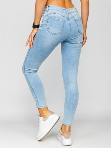 Women's Jeans Push Up Sky Blue Bolf S9859