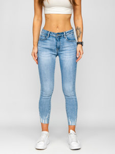 Women's Jeans Skinny Fit Sky Blue Bolf S0002