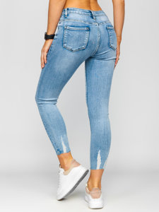 Women's Jeans Skinny Fit Sky Blue Bolf S0002