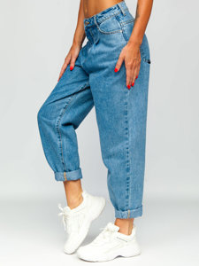 Women's Jeans Slouchy Blue Bolf BS586