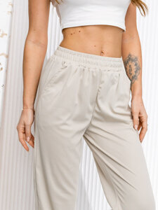 Women's Jogger Sweatpants Beige Bolf W7822