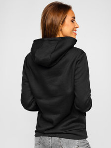 Women's Kangaroo Sweatshirt Black Bolf W02B