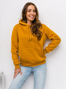 Women’s Kangaroo Sweatshirt Camel Bolf W02