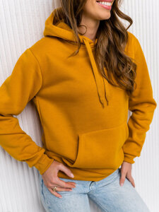 Women’s Kangaroo Sweatshirt Camel Bolf W02B