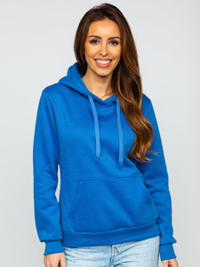 Women's Kangaroo Sweatshirt Dark Blue Bolf W02B