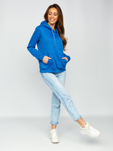 Women's Kangaroo Sweatshirt Dark Blue Bolf W02B