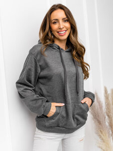 Women’s Kangaroo Sweatshirt Graphite Bolf W02