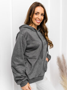 Women’s Kangaroo Sweatshirt Graphite Bolf W02