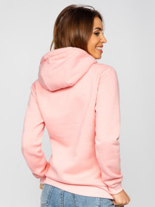 Women's Kangaroo Sweatshirt Light Pink Bolf W02B-56