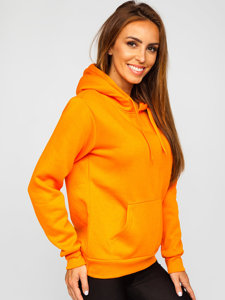 Women's Kangaroo Sweatshirt Orange Bolf W02B