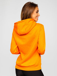 Women's Kangaroo Sweatshirt Orange Bolf W02B