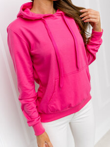 Women's Kangaroo Sweatshirt Pink Bolf 20002