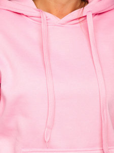 Women's Kangaroo Sweatshirt Pink Bolf W02B