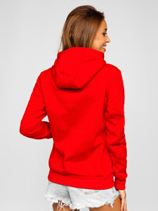 Women's Kangaroo Sweatshirt Red Bolf W02B