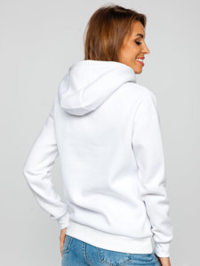 Women's Kangaroo Sweatshirt White Bolf W02B