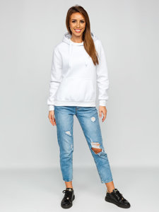 Women's Kangaroo Sweatshirt White Bolf W02B