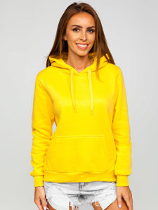 Women's Kangaroo Sweatshirt Yellow Bolf W02B