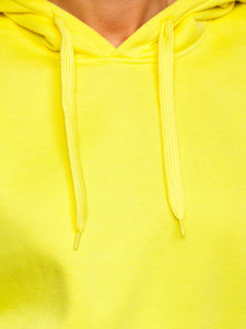 Women's Kangaroo Sweatshirt Yellow-Neon Bolf W02B