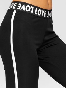 Women's Leggings Black Bolf 20488