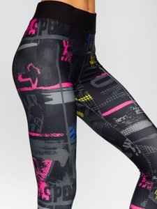 Women's Leggings Black Bolf 20668