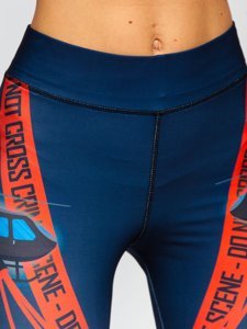 Women's Leggings Navy Blue Bolf 20935