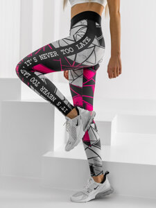 Women's Leggings Pink Bolf 20432