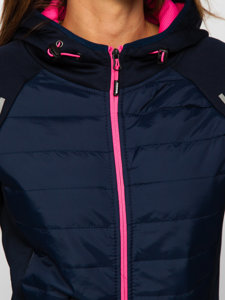 Women's Lightweight Jacket Navy Blue Bolf KSW4009