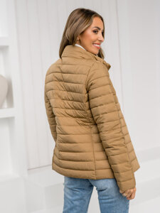 Women's Lightweight Quilted Jacket Camel Bolf 16M9109