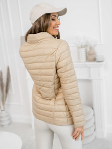 Women's Lightweight Quilted Jacket Camel Bolf 16M9111