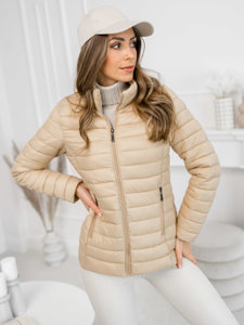 Women's Lightweight Quilted Jacket Camel Bolf 16M9111