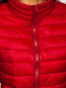 Women's Lightweight Quilted Jacket Claret Bolf 23037