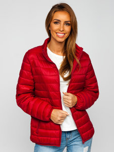 Women's Lightweight Quilted Jacket Claret Bolf 23037