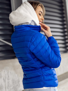 Women's Lightweight Quilted Jacket Cobalt Bolf 5M706