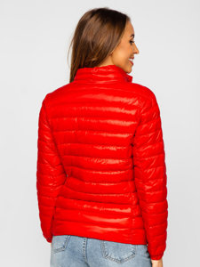 Women's Lightweight Quilted Jacket Red Bolf 5M706