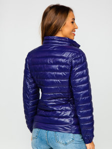 Women's Lightweight Quilted Jacket Royal Blue Bolf 5M706