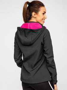 Women's Lightweight Softshell Jacket Graphite Bolf HH027