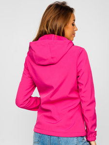 Women's Lightweight Softshell Jacket Pink Bolf HH028