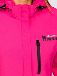 Women's Lightweight Softshell Jacket Pink Bolf HH028