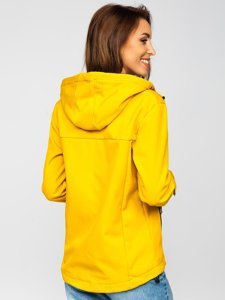 Women's Lightweight Softshell Jacket Yellow Bolf KSW6007